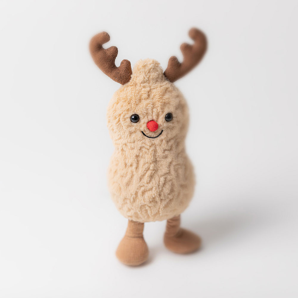 Alternative view of Amuseables Peanut Reindeer