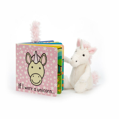 If I were a Unicorn Book and Bashful Unicorn Small