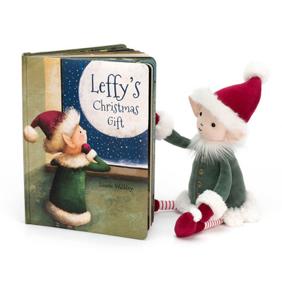 Leffy's Christmas Gift Book and Leffy Elf Medium
